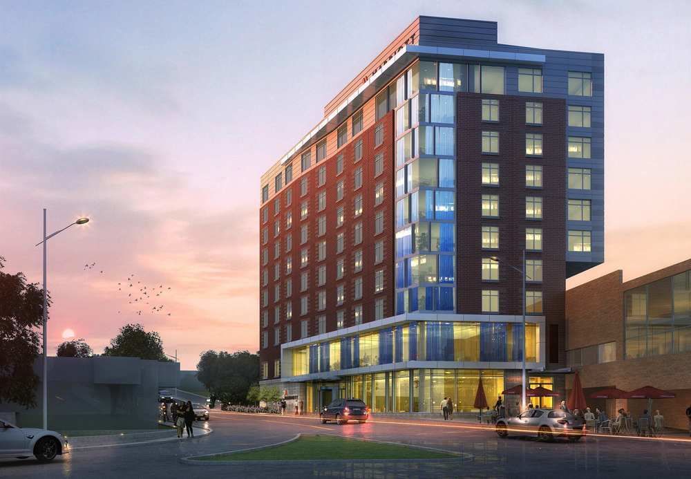Ithaca Marriott Downtown On The Commons Exterior foto